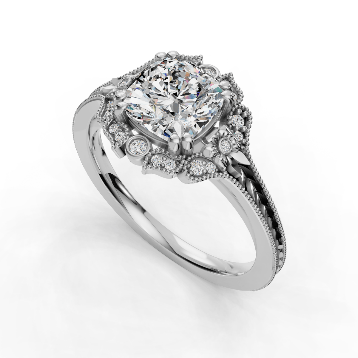 Clara Simple Solitaire Engagement Ring