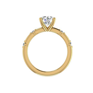 Eden Gallery Solitaire Engagement Ring in $14K Yellow Gold 18K Yellow Gold$