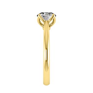 Eira Timeless Solitaire Engagement Ring in $14K Yellow Gold 18K Yellow Gold$