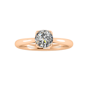 Eira Timeless Solitaire Engagement Ring in $14K Rose Gold 18K Rose Gold$