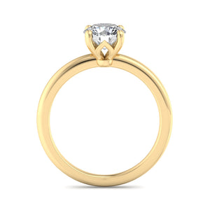 Mira Petite Engagement Ring in $14K Yellow Gold 18K Yellow Gold$