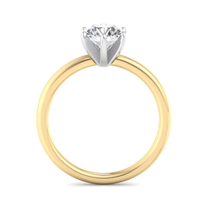 Orion 6-Prong Signature Solitaire Engagement Ring in $14K Yellow Gold 18K Yellow Gold$
