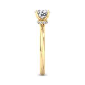 Skye Refined Solitaire Engagement Ring in $14K Yellow Gold 18K Yellow Gold$
