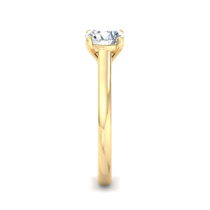 Zara Lightcatcher Solitaire Engagement Ring in $14K Yellow Gold 18K Yellow Gold$
