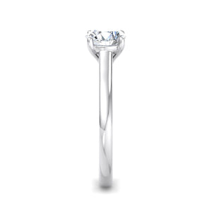 Zara Lightcatcher Solitaire Engagement Ring in $14K White Gold 18K White Gold Platinum$