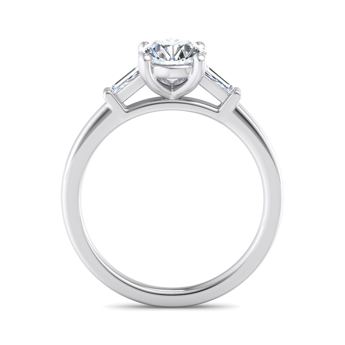 $14K White Gold 18K White Gold Platinum$