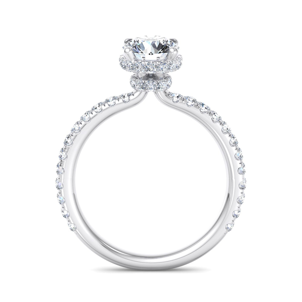 $14K White Gold 18K White Gold Platinum$