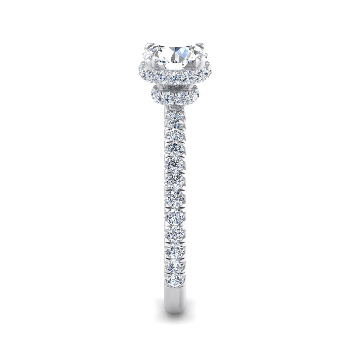 $14K White Gold 18K White Gold Platinum$