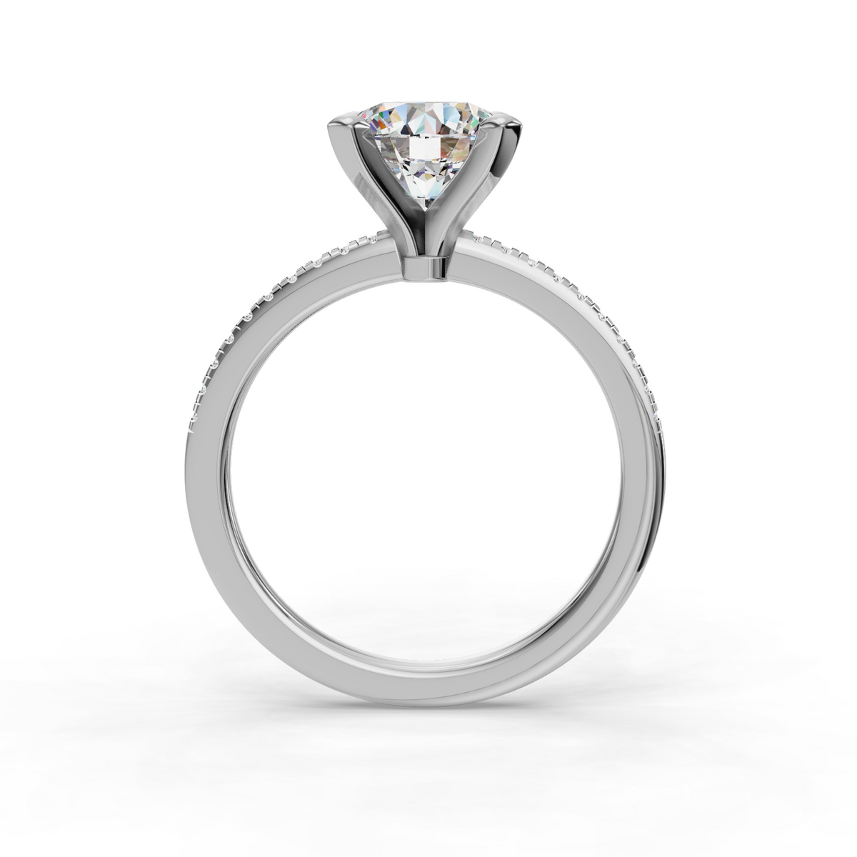 $14K White Gold 18K White Gold Platinum$