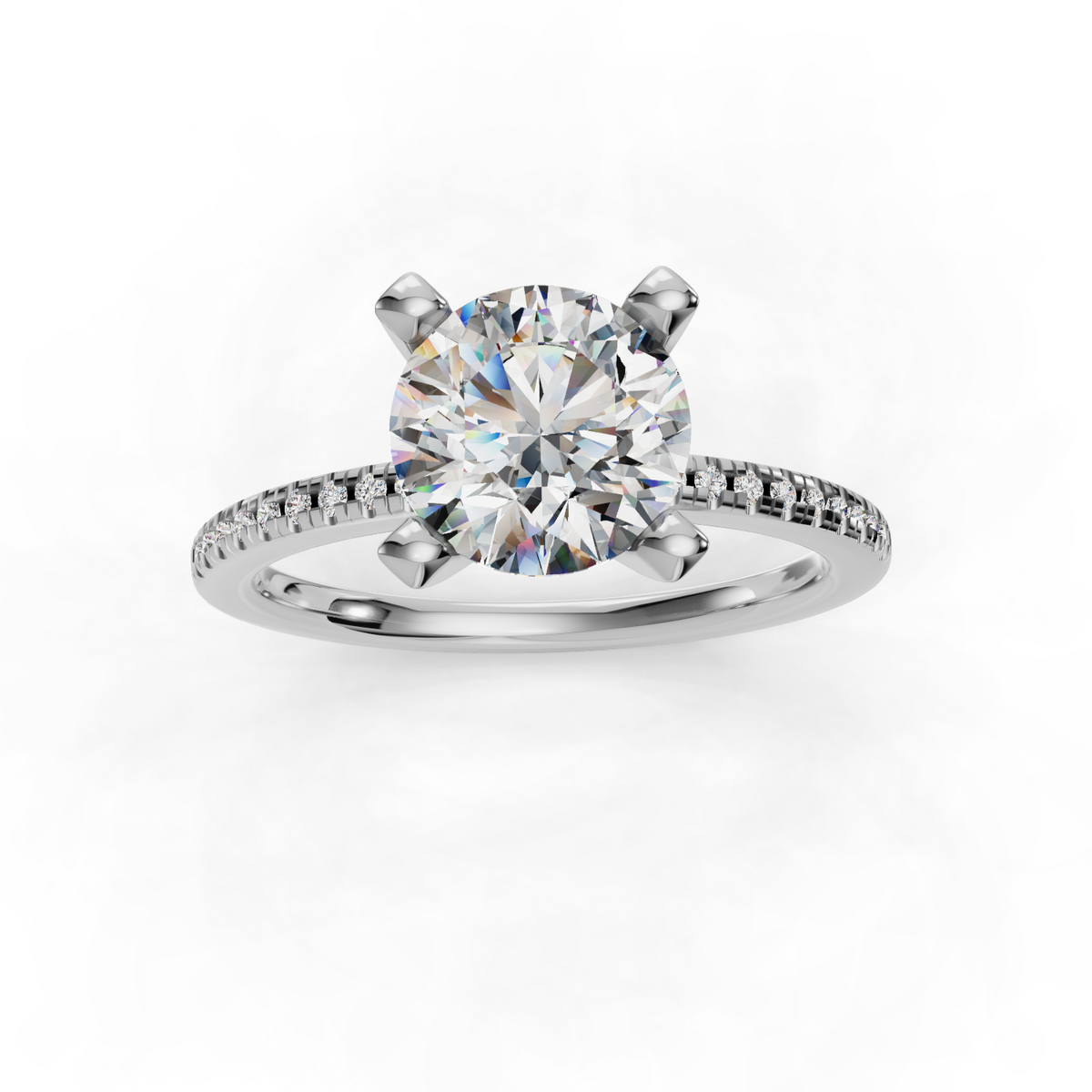 $14K White Gold 18K White Gold Platinum$