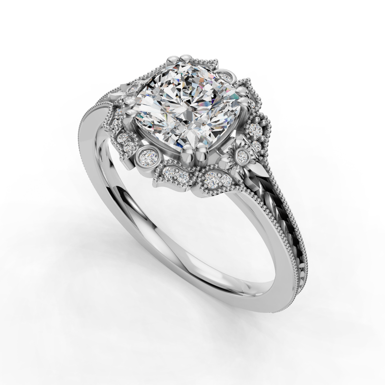 Clara Simple Solitaire Engagement Ring