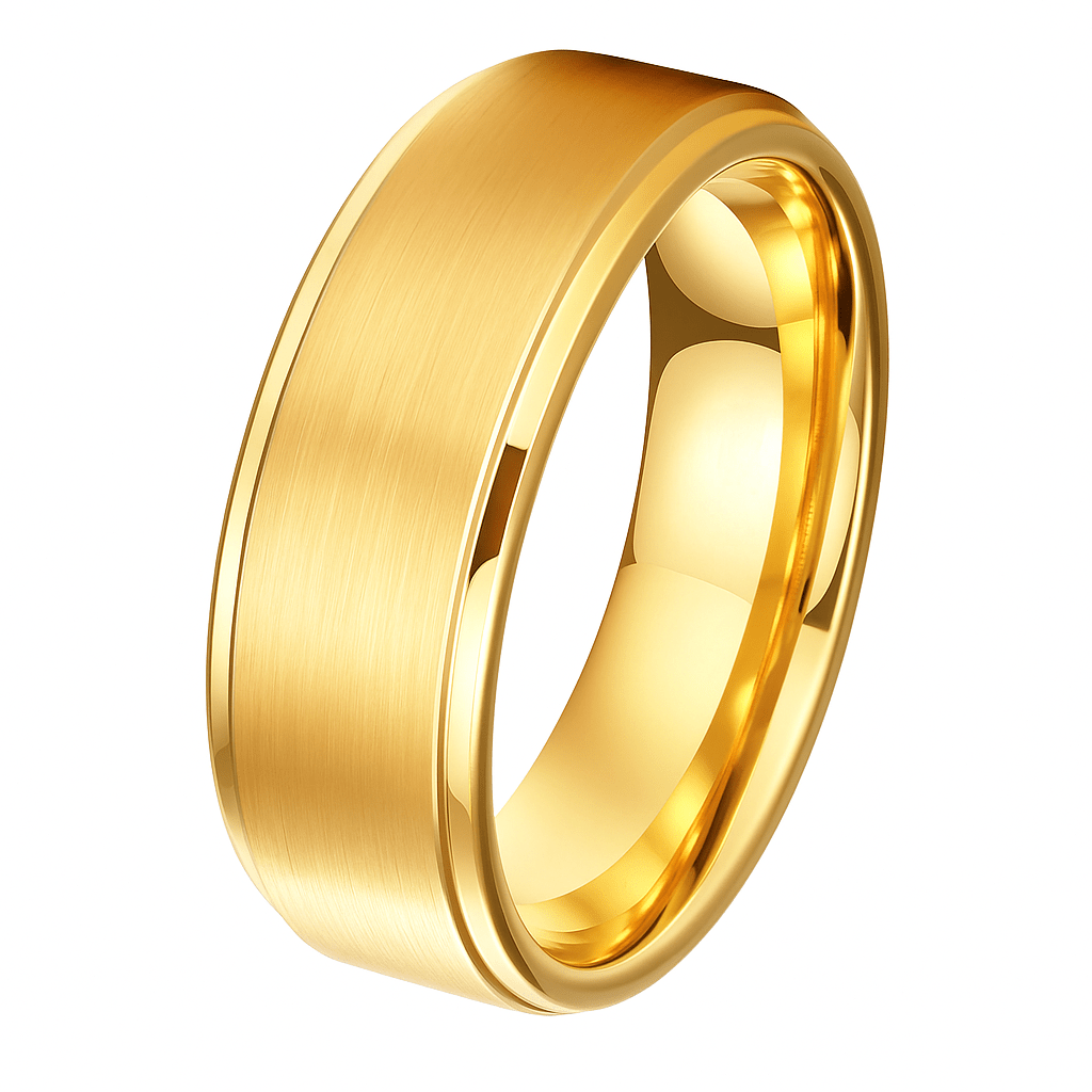 Classic polished gold band ring $5, 6, 7, 8, 9, 10, 11, 12, 13, 14, 15$