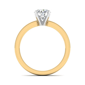 Cove 4-Prong Solitaire Engagement Ring in $14K Yellow Gold 18K Yellow Gold$ 