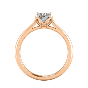 Eira Timeless Solitaire Engagement Ring in $14K Rose Gold 18K Rose Gold$ 