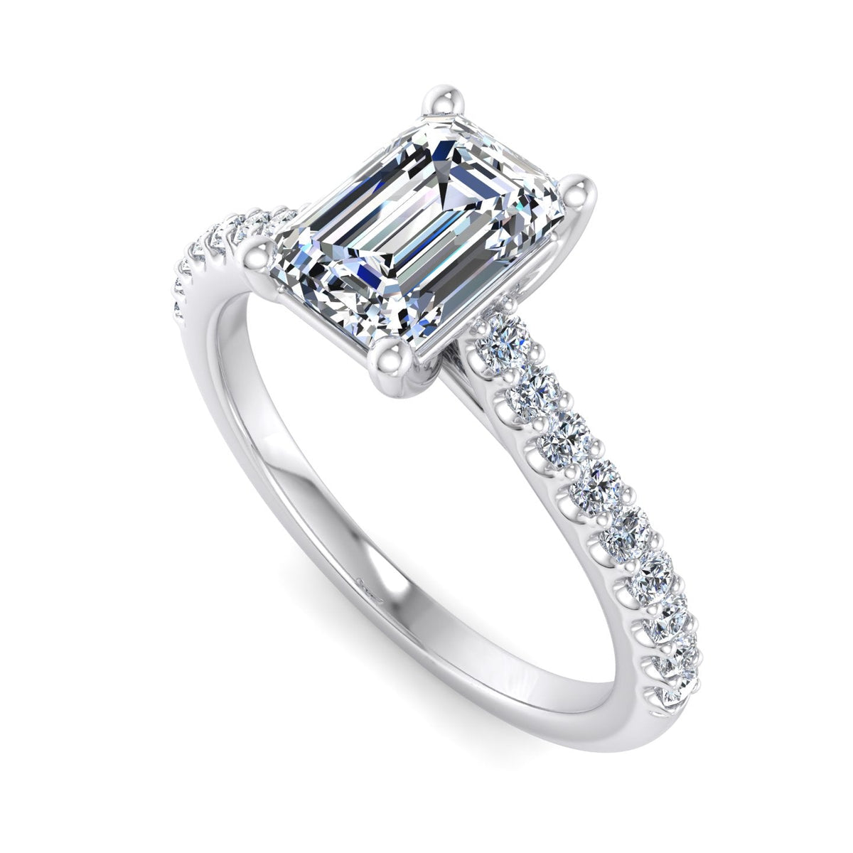 LuxeStone Solitaire Engagement Ring
