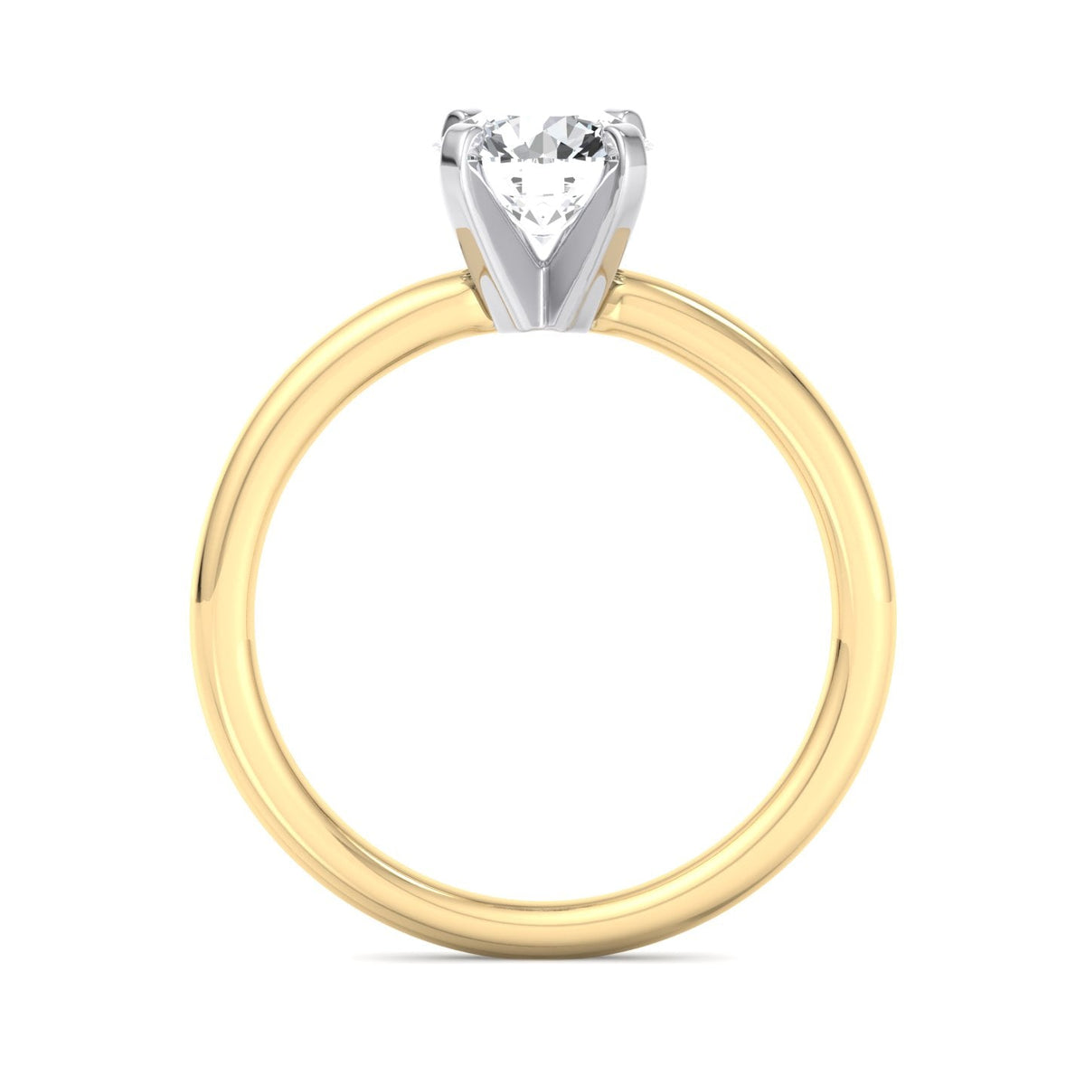 Nova 4-Prong Petite Solitaire Engagement Ring in $14K Yellow Gold 18K Yellow Gold$ 