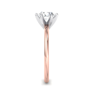 Orion 6-Prong Signature Solitaire Engagement Ring in $14K Rose Gold 18K Rose Gold$ 