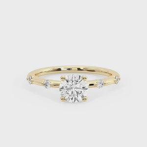 Eden Gallery Solitaire Engagement Ring in $14K Yellow Gold 18K Yellow Gold$