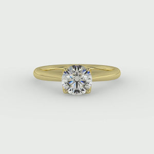 Eira Timeless Solitaire Engagement Ring in $14K Yellow Gold 18K Yellow Gold$ 