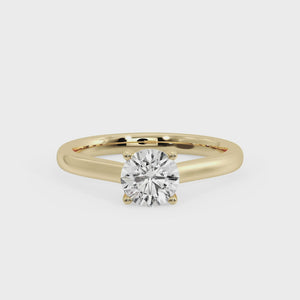 Zara Lightcatcher Solitaire Engagement Ring in $14K Yellow Gold 18K Yellow Gold$