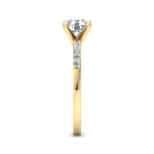 Sage Modern Solitaire Engagement Ring in $14K Yellow Gold 18K Yellow Gold$ 