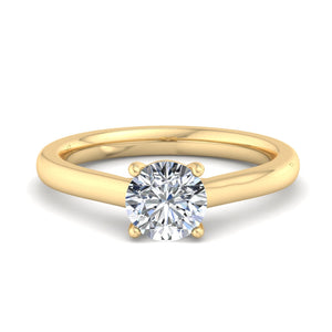 Zara Lightcatcher Solitaire Engagement Ring in $14K Yellow Gold 18K Yellow Gold$
